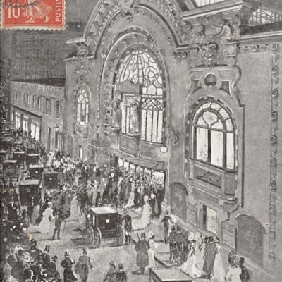 Tabarin illuminé à l'inauguration