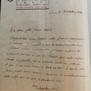 Papier à en-tête du Tabarin