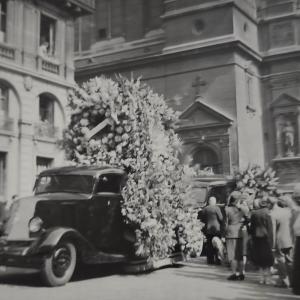 Obseques de Pierre Sandrini à la Sainte Trinité