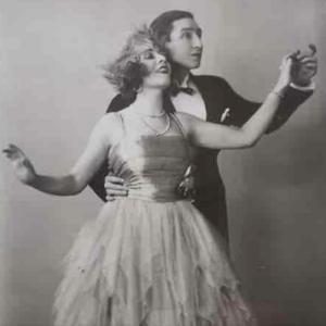 Melle Delmares et Pierre Sandrini